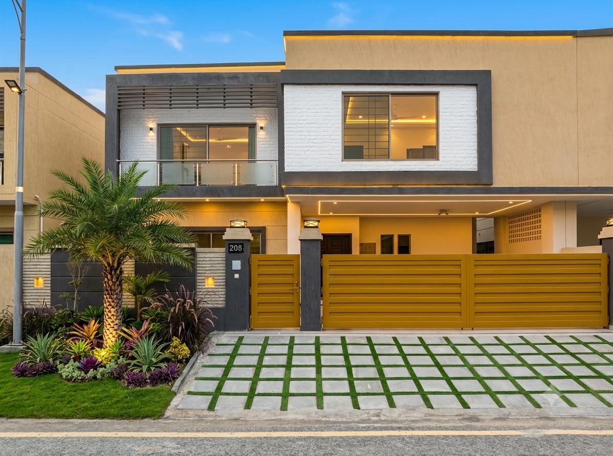 Askari 6 Karachi villa exterior